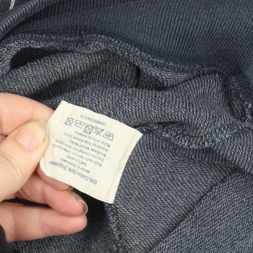 Jack Wills Womens Navy Blue Pullover Sweatshirt Size M Classic Crew Neck
