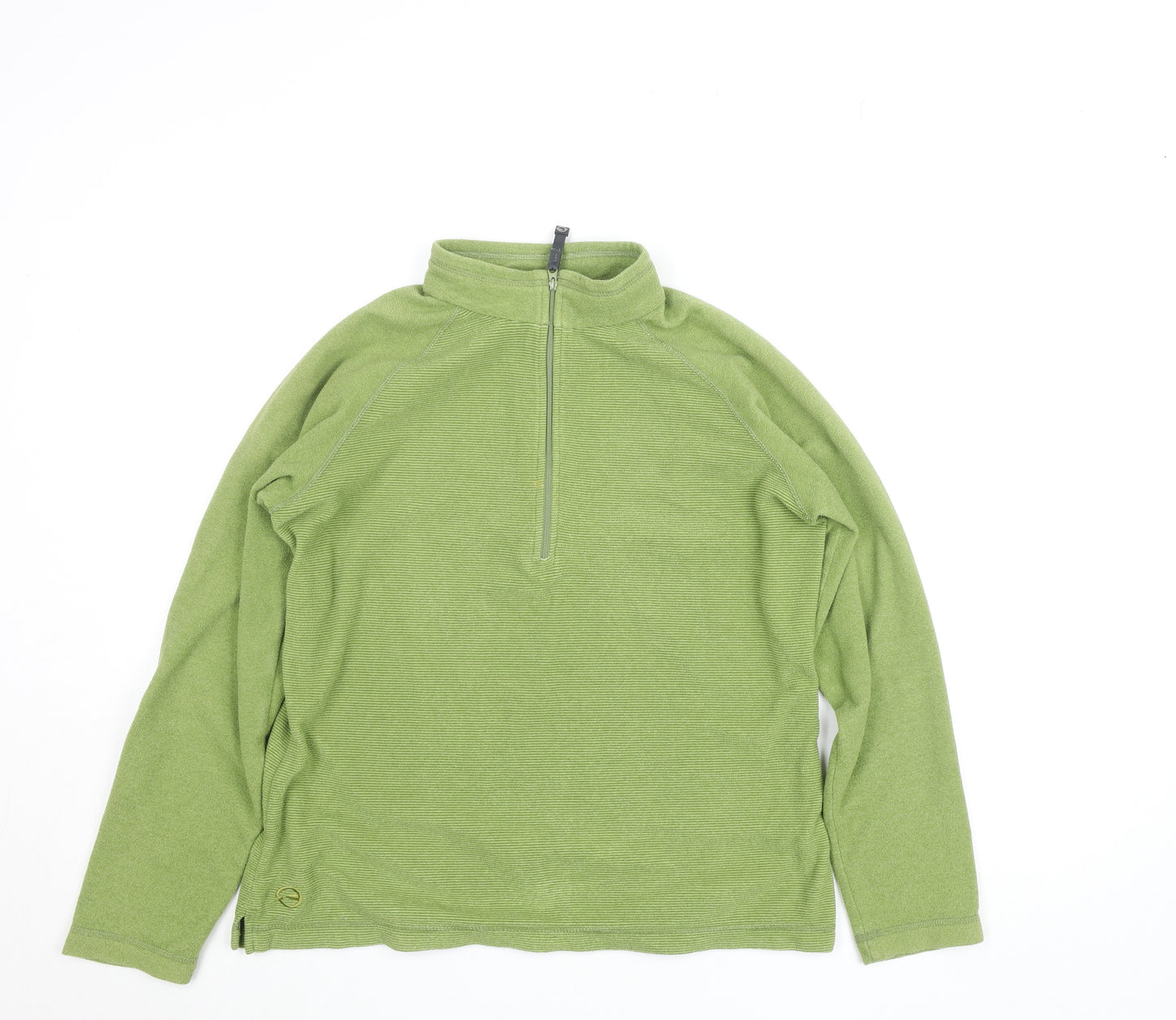 Sprayway Women Green Size 12 Fleece 1/2 Zip Lightweight Jacket