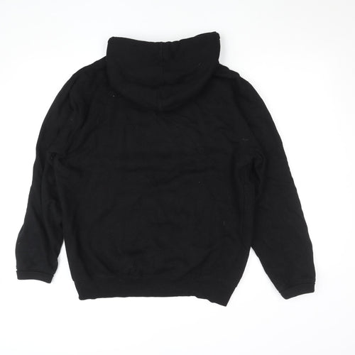 Hard Rock Mens Black L Pullover Hoodie Mallorca Logo Sweatshirt