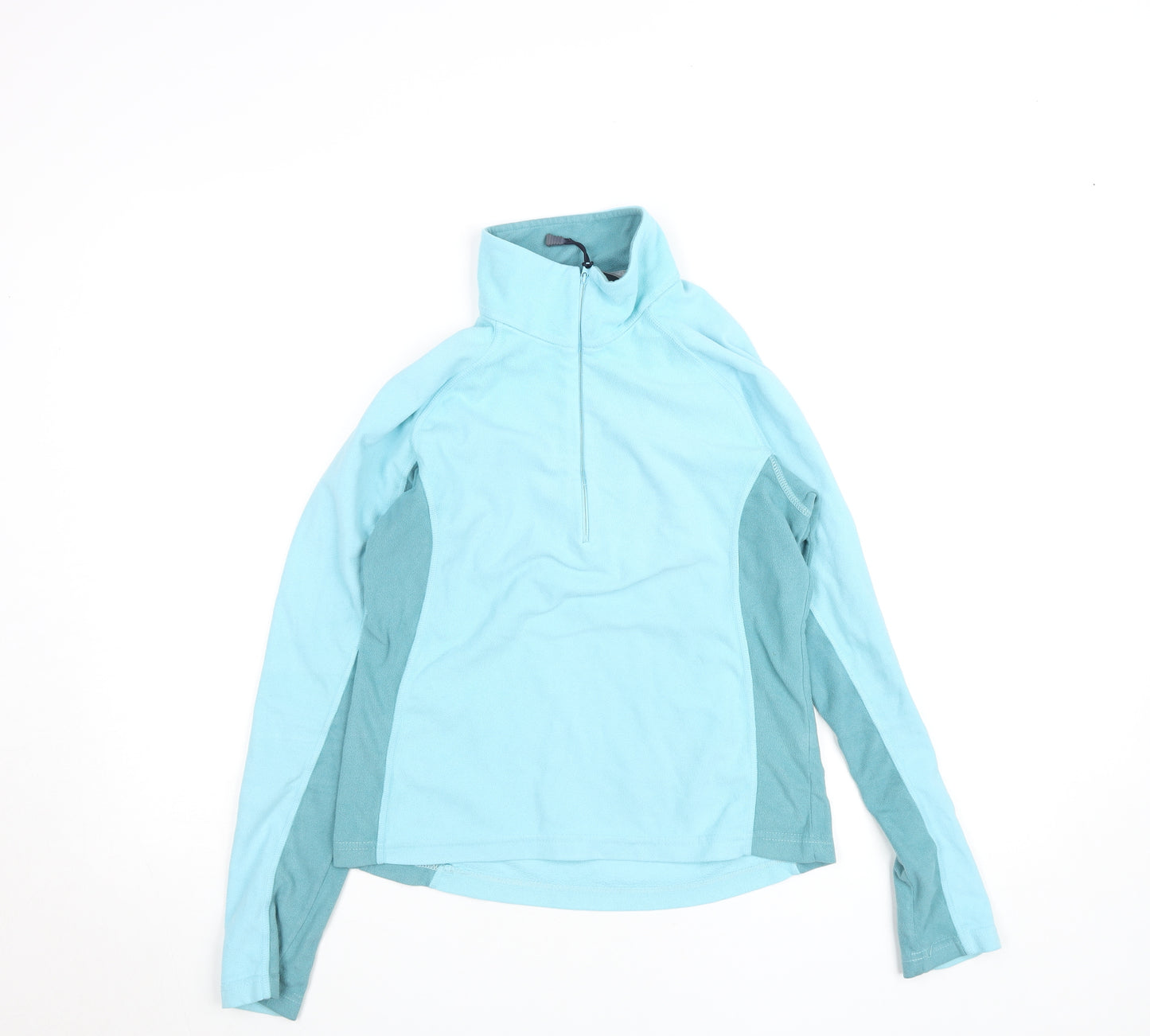 Berghaus Women Blue Size 8 1/2 Zip Fleece Pullover Sweatshirt