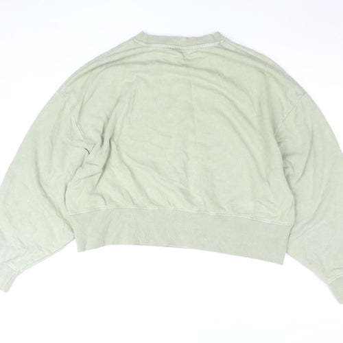 MSU Michigan State Women’s Green Crew Neck Pullover Sweatshirt XS