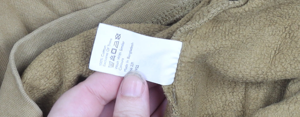 John Lewis ANYDAY Men's Beige Cotton Crew Neck Sweatshirt Size S
