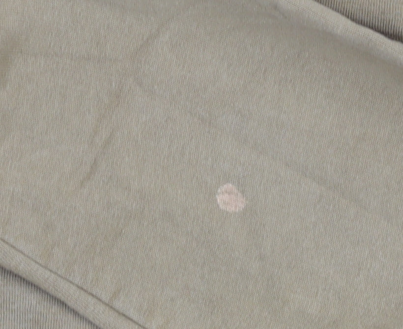 John Lewis ANYDAY Men's Beige Cotton Crew Neck Sweatshirt Size S