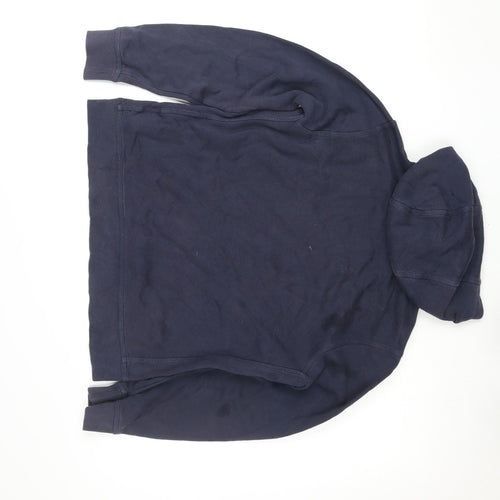 Nike Teens Blue Pullover Hoodie XL Logo Fleece Sweatshirt