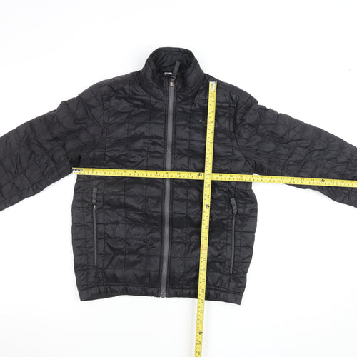 The North Face Boys Black Quilted Insulated Puffer Jacket Size M