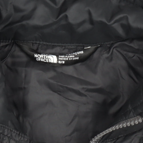 The North Face Boys Black Quilted Insulated Puffer Jacket Size M