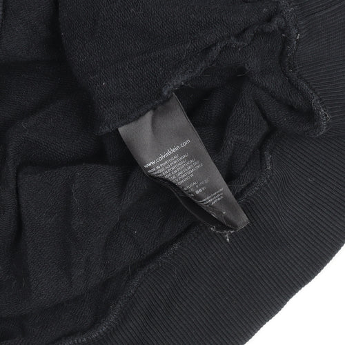 Calvin Klein Jeans Men's Black Logo Sweatshirt Size M Pullover