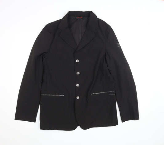 Horseware Men's Black L Classic Softshell Equestrian Blazer Jacket Size L