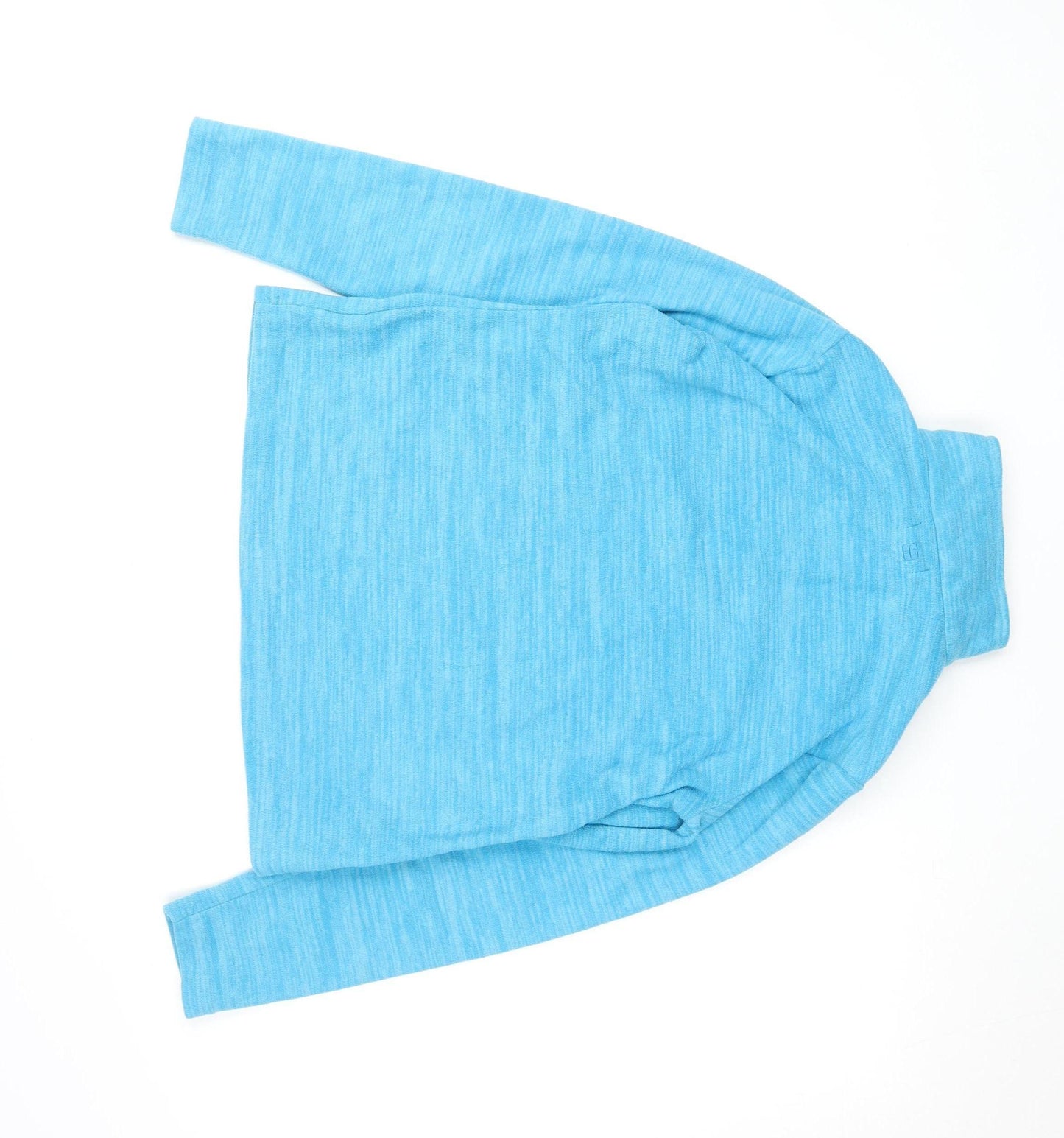 Mountain Warehouse Women Blue Fleece 1/4 Zip Active Jacket UK 12