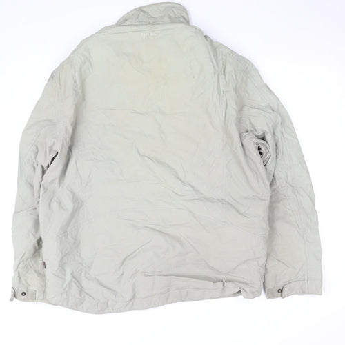 Next Men’s Grey L Basic Jacket Full Zip Lightweight Outerwear
