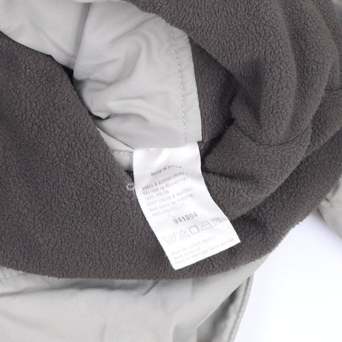 Next Men’s Grey L Basic Jacket Full Zip Lightweight Outerwear