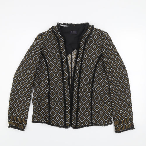 Marks and Spencer Women’s Multicoloured Geometric Blazer Size 10