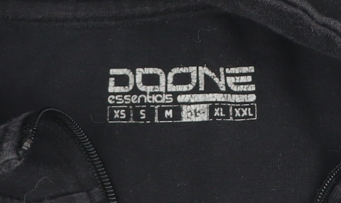 Doone Women's Black L Basic Full Zip Activewear Jacket
