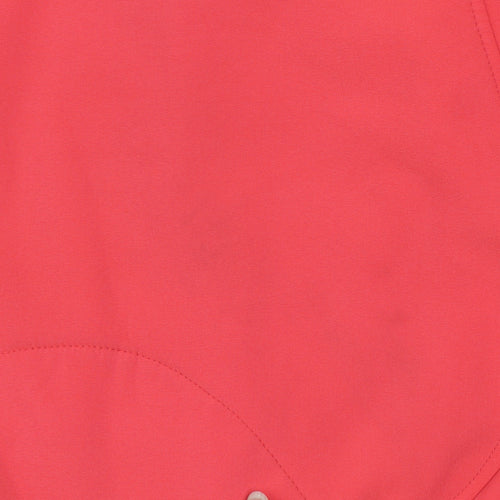 Calvin Klein Women’s Red Softshell Hooded Jacket Size L