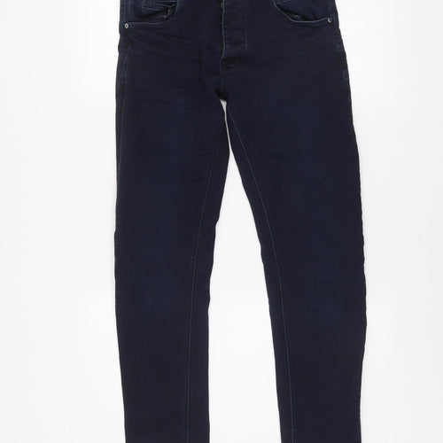 Rolla Coaster Men's Blue Slim Fit Dark Wash Jeans 30R