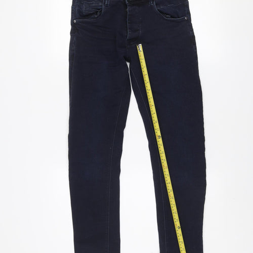 Rolla Coaster Men's Blue Slim Fit Dark Wash Jeans 30R