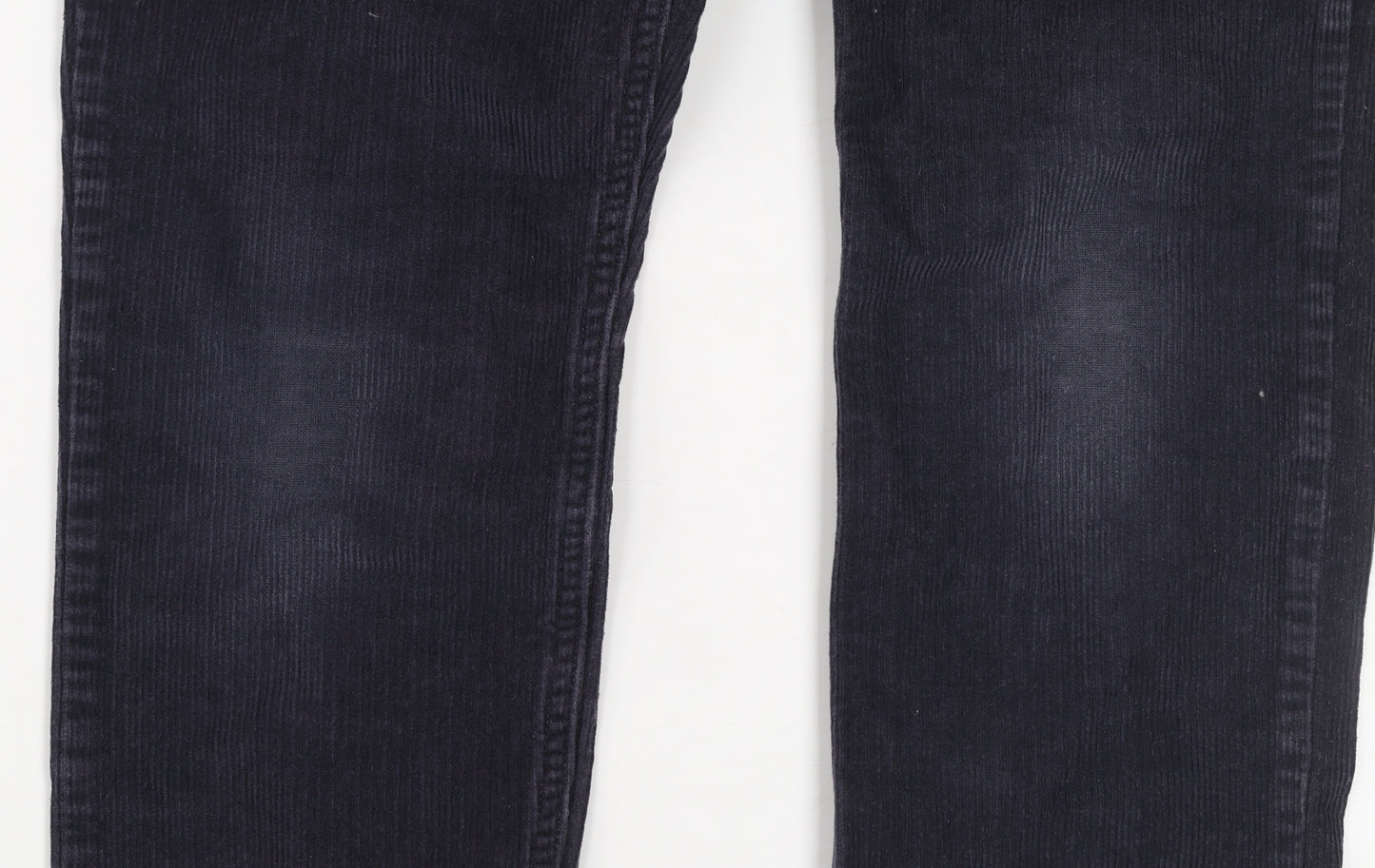 Petit Bateau Boys Black Corduroy Chino Trousers 10 Years