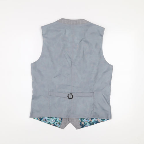 Taylor & Wright Men's Grey Waistcoat Medium 38-40in Classic Fit
