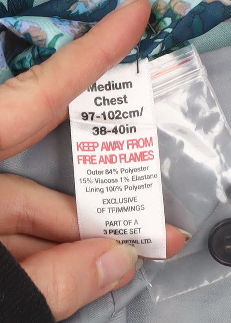 Taylor & Wright Men's Grey Waistcoat Medium 38-40in Classic Fit