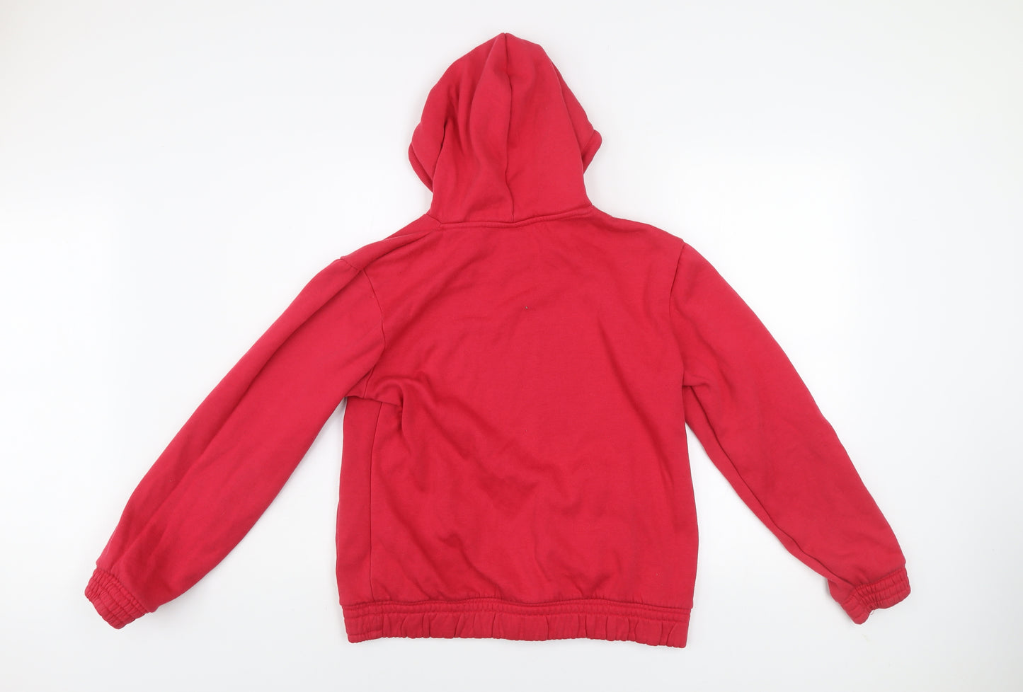 LA Gear Womens Red Pullover Hoodie Size 16 Regular Fit Fleece