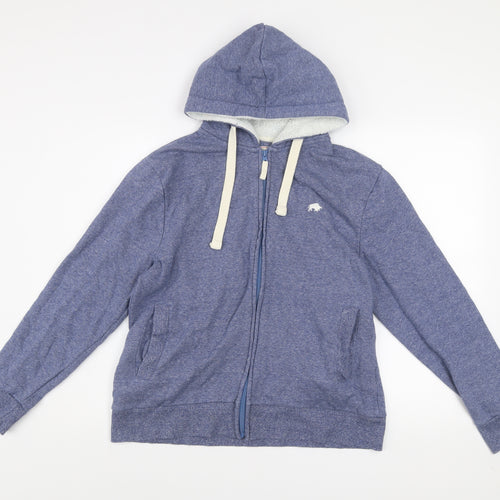 Raging Bull Women Blue Size 14 Hooded Full Zip Track Jacket