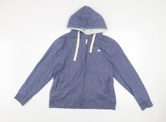 Raging Bull Women Blue Size 14 Hooded Full Zip Track Jacket