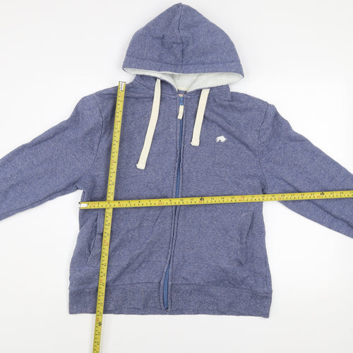 Raging Bull Women Blue Size 14 Hooded Full Zip Track Jacket