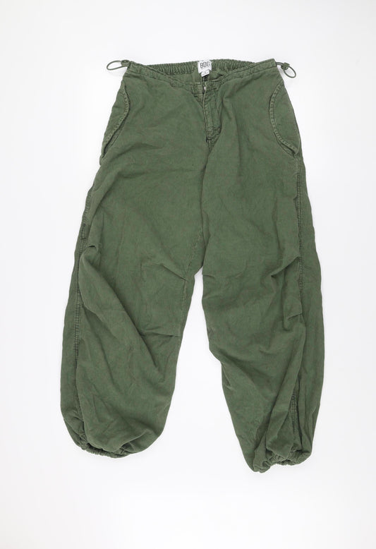 BDG Urban Outfitters Women’s Green Cargo Jogger Trousers Size S