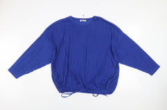 Marks and Spencer Women's Blue Relaxed Fit Tunic Blouse Size 22