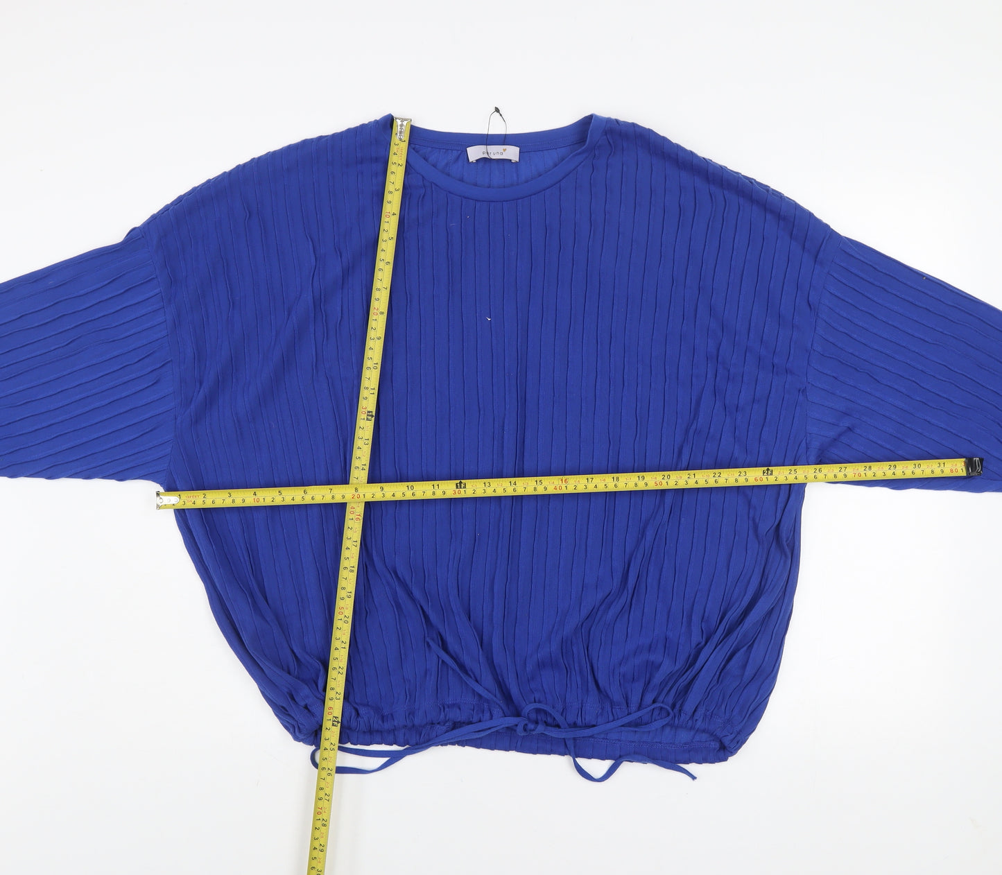 Marks and Spencer Women's Blue Relaxed Fit Tunic Blouse Size 22