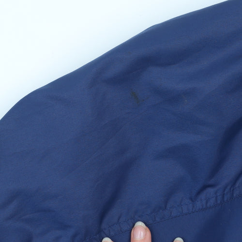 M.J. Kirby Men’s Blue Waterproof Parka Jacket M Regular Vintage