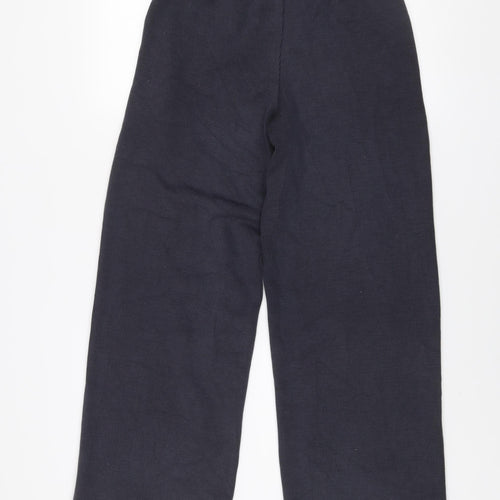 F&F Women Black Jogger Style Stretch Knit Trousers Size S