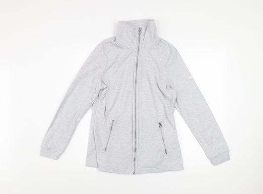 Regatta Women Grey Size 10 Full Zip Lightweight Active Jacket