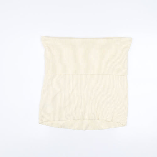 Marks and Spencer Women Beige Size 24 Knit Pencil Skirt