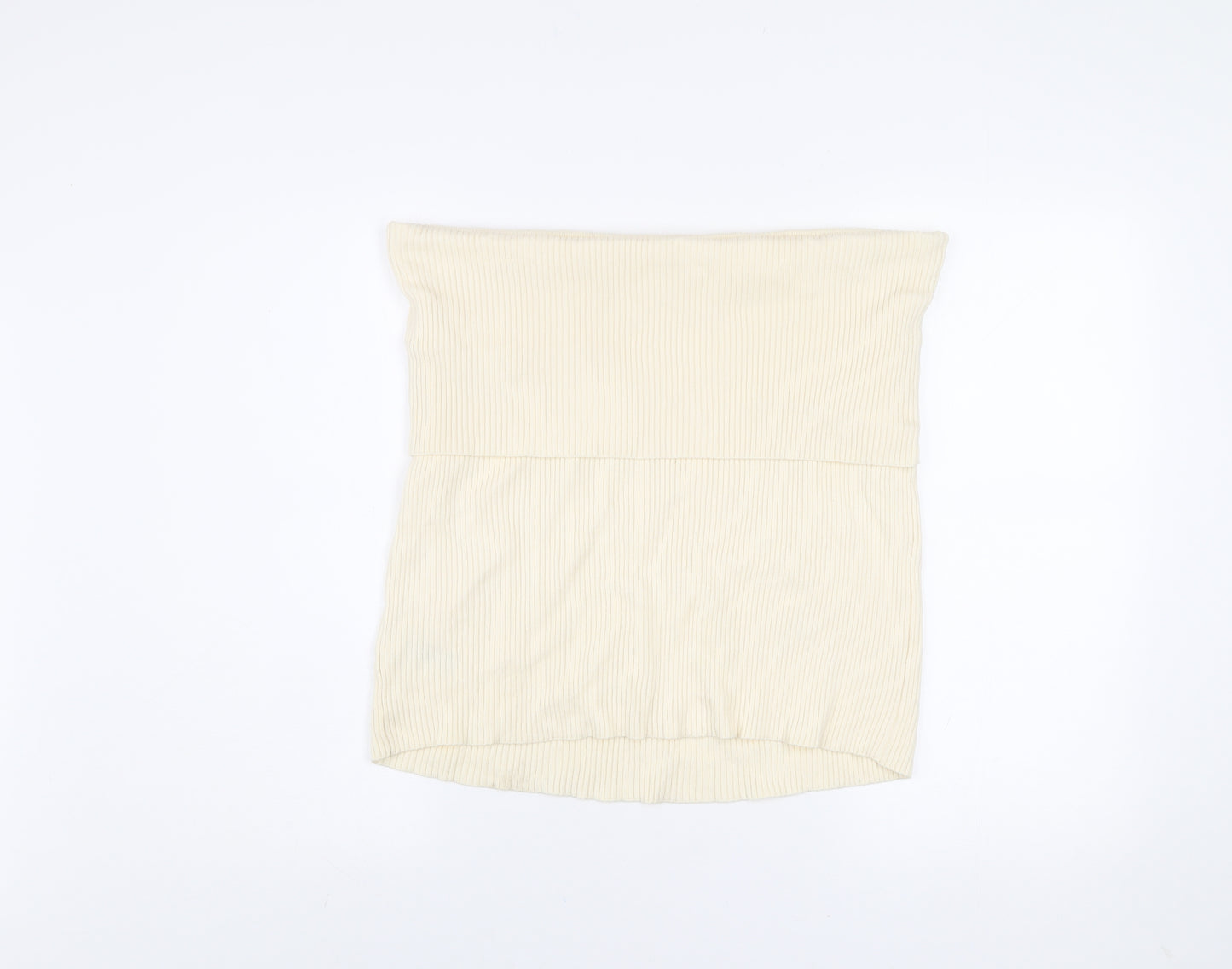 Marks and Spencer Women Beige Size 24 Knit Pencil Skirt
