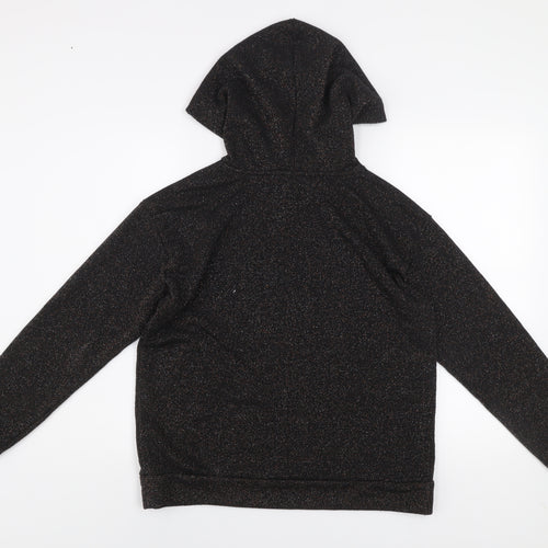 Soaked in Luxury Women's Black Sparkle Pullover Hoodie Size S