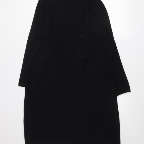 Morphy Art Group Women’s Black Zebra Knit Shift Dress Size S