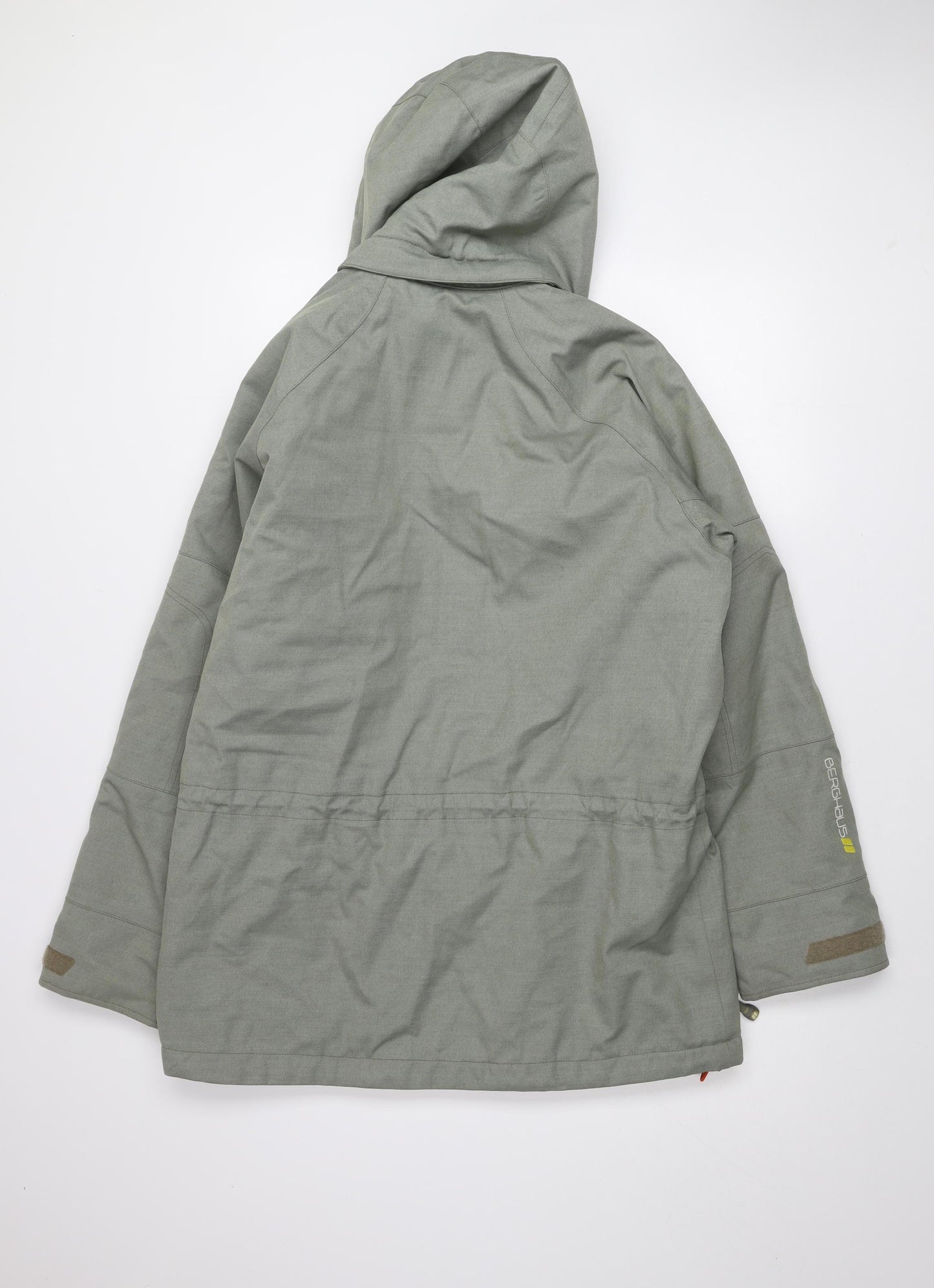 Berghaus Men's Green M Lined Hooded Parka Jacket Medium