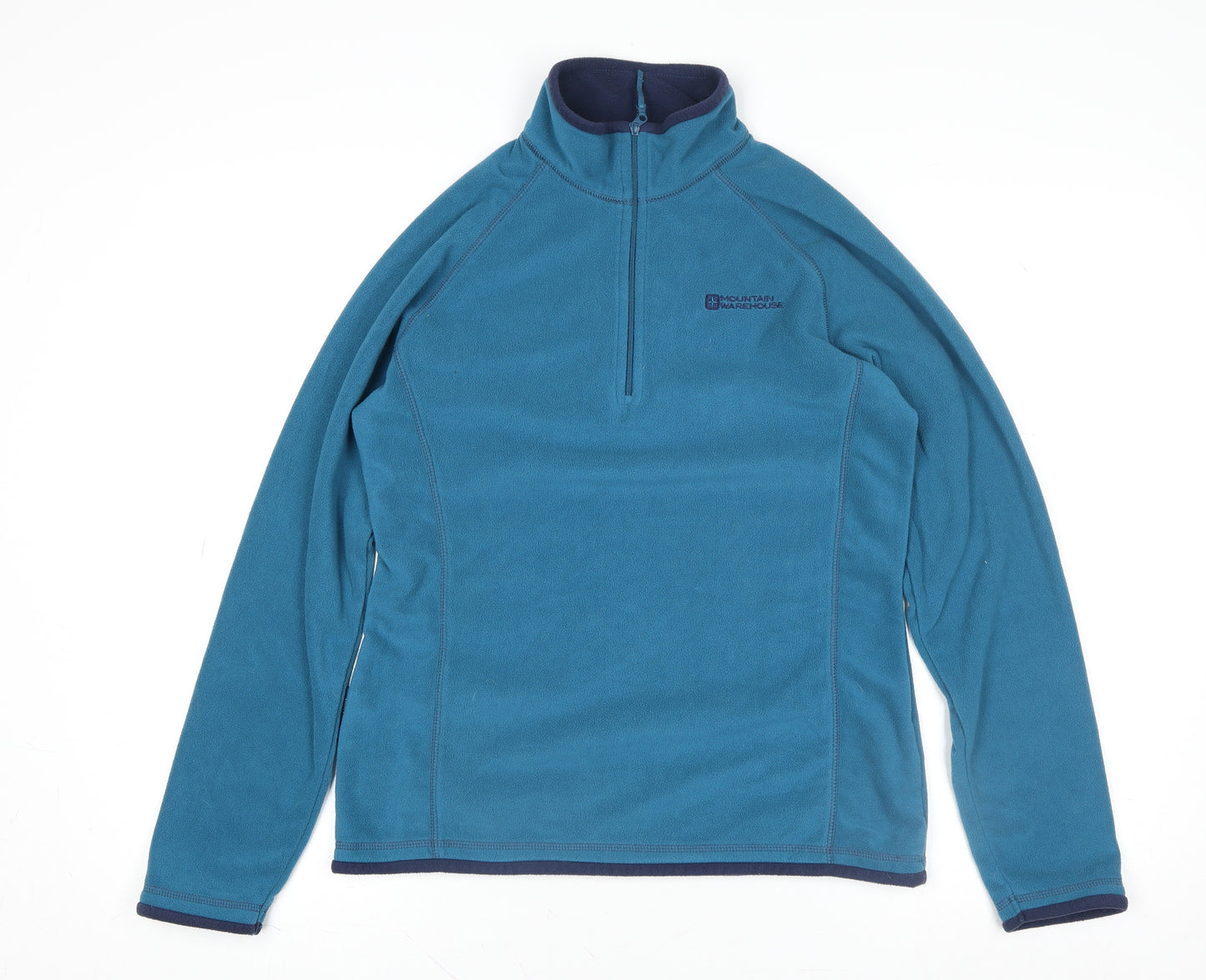 Mountain Warehouse Women's Blue Fleece Pullover Sweatshirt UK 10