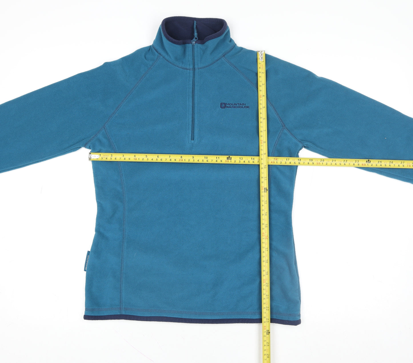 Mountain Warehouse Women's Blue Fleece Pullover Sweatshirt UK 10