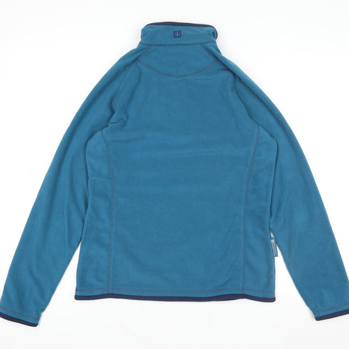 Mountain Warehouse Women's Blue Fleece Pullover Sweatshirt UK 10