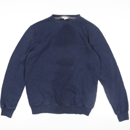 Cotton Traders Men’s Blue XS Pullover Crew Neck Sweatshirt