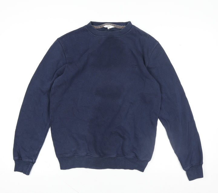 Cotton Traders Men’s Blue XS Pullover Crew Neck Sweatshirt