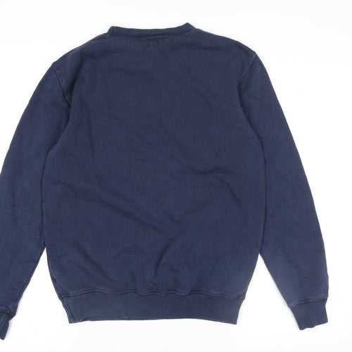 Cotton Traders Men’s Blue XS Pullover Crew Neck Sweatshirt