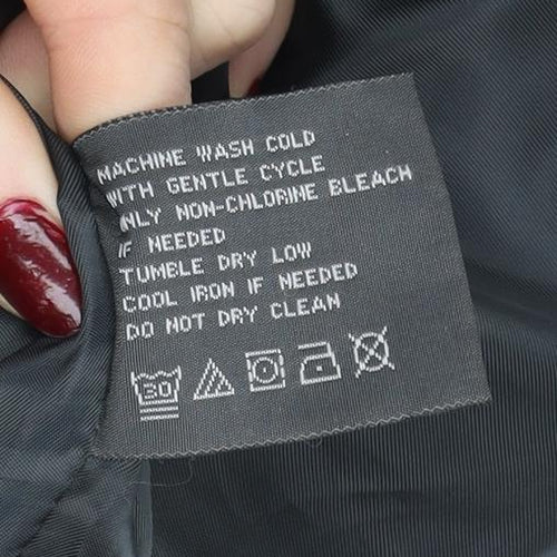 Kenneth Cole Reaction Men's Grey Puffer Waistcoat L Lined Casual