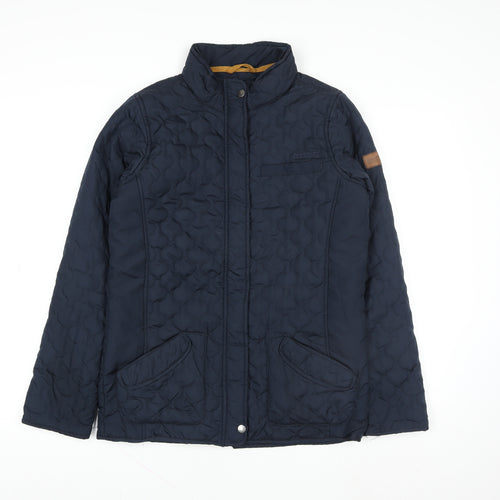 Regatta Teens Blue Quilted Mid-Length Jacket Size 164 Regular Fit