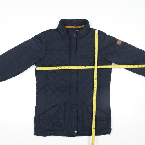 Regatta Teens Blue Quilted Mid-Length Jacket Size 164 Regular Fit