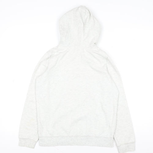Tammy Girls Grey Hoodie 14-15 Years Pullover Fringe Glitter 'A' Design