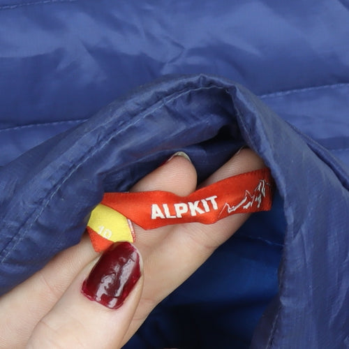 Alpkit Women's Blue Size 10 Lightweight Insulated Puffer Jacket