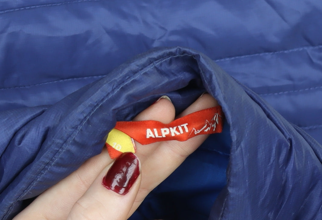 Alpkit Women's Blue Size 10 Lightweight Insulated Puffer Jacket